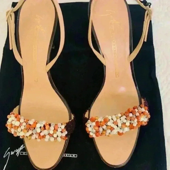 Guiseppe Zanotti Sandals beaded sandals - Picture 2 of 9